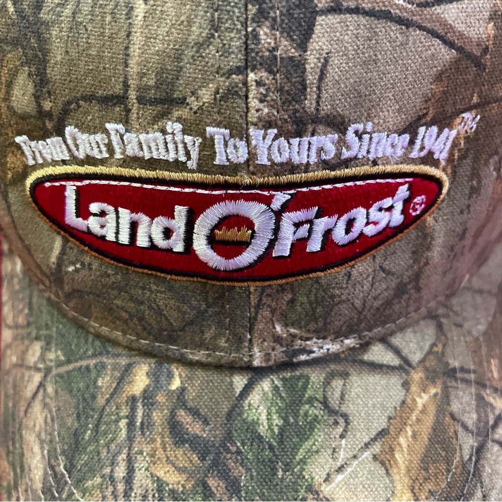 Realtree Land O Frost Port Authority Camouflage Cap With Velcro Mesh Adjustment - Picture 4 of 6